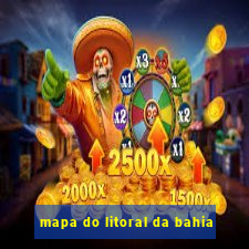 mapa do litoral da bahia